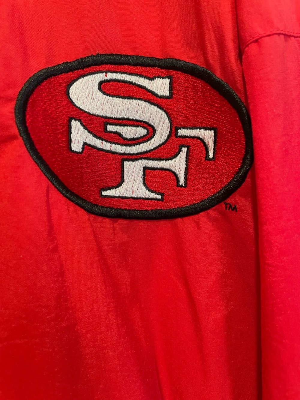 STARTER SF 49er NFL Pro Line Jacket Label Tag - Picture 3 of 10